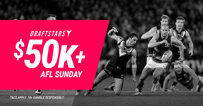 $50,000 Guaranteed AFL Contest at Draftstars this Sunday