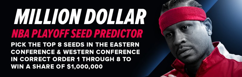 Win a Share of $1M for Free with PointsBet NBA Playoff Seed Predictor!