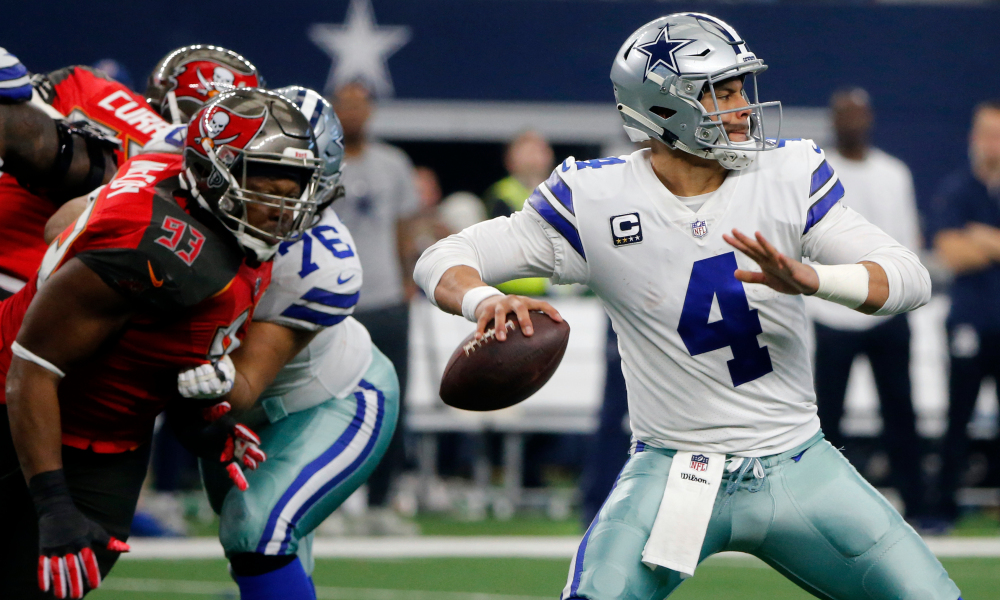 NFL 2021-22 Daily Fantasy Tips: Buccaneers v Cowboys